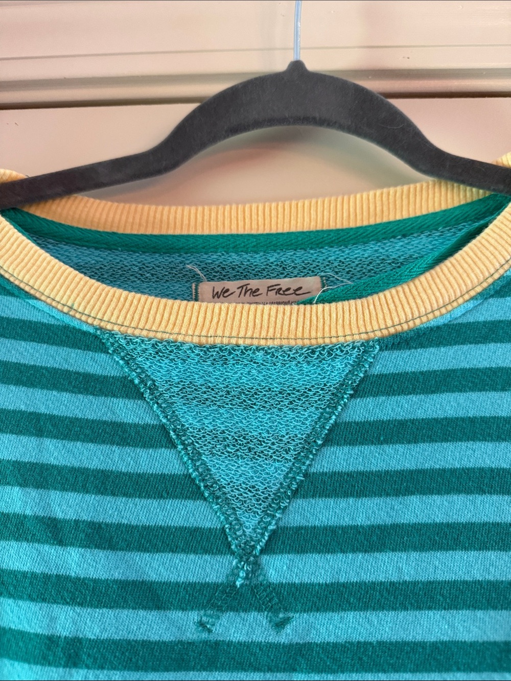 We the Free Classic Striped Oversized Crewneck - Picture 2 of 6